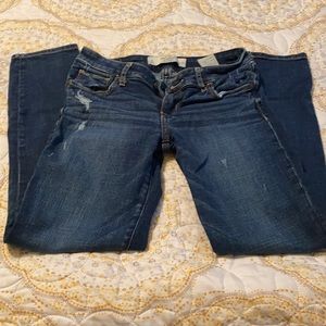 Abercrombie crop Jeans size 2